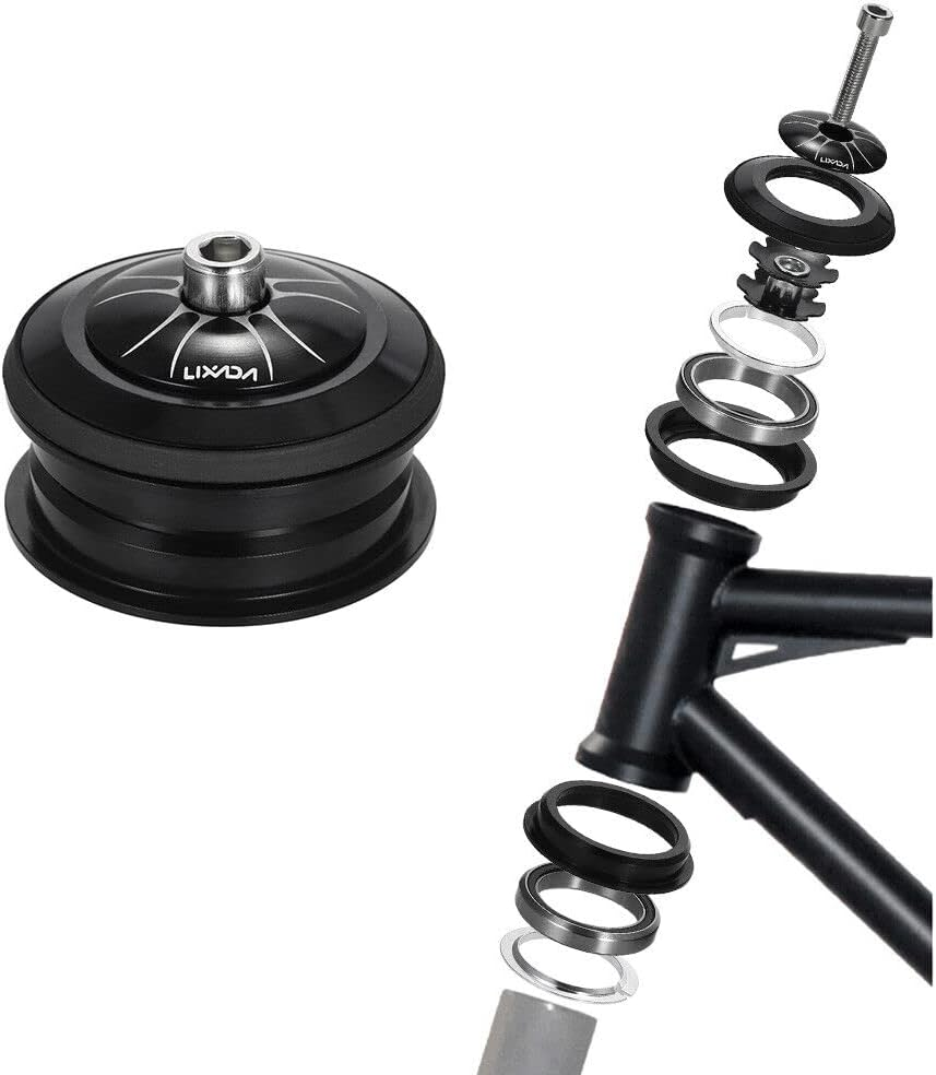 Bicycle Fork Bike External Headset 1 1/8" Head-Tube Bike Threadless Headset image number 2