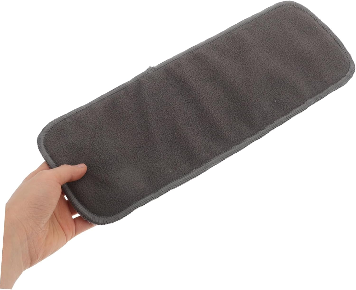 10Pcs Reusable Bamboo Charcoal Diaper Pads Absorbent Breathable Pee Inserts for Newborns Washable Odor Neutralizing Comfortable Moisture Absorbing Travel Use image number 6