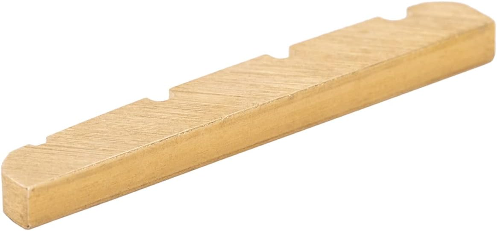 Musiclily Basic 4-String Slotted Electric Bass Brass Nut for Precision/Jazz Bass, 42X3.5X6Mm