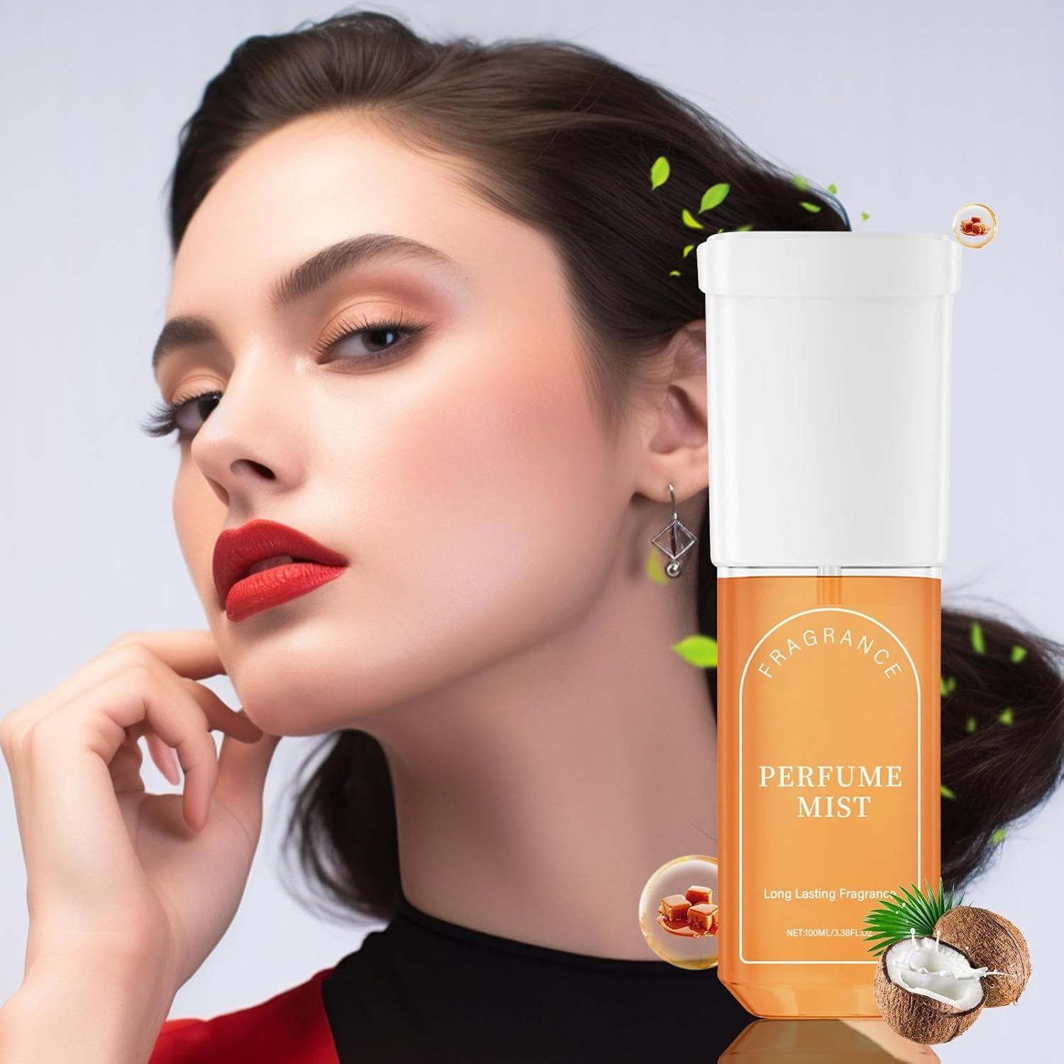 Indulgent Caramel Body Spray | Unisex 100Ml Body Mist for Long-Lasting Fragrance | Sweet and Warm Scent for Women and Men | Ideal Everyday Body Splash for a Luxurious Experience image number 1