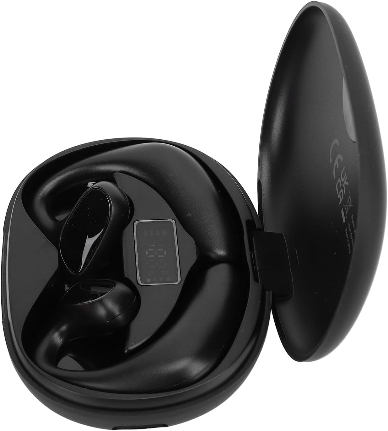 Jiawu Language Translator Earbuds, Two Way Translator Device with APP for 144 Languages, Online Voice Instant Voice Translation for Travel Business Learning (Black) - White image number 4