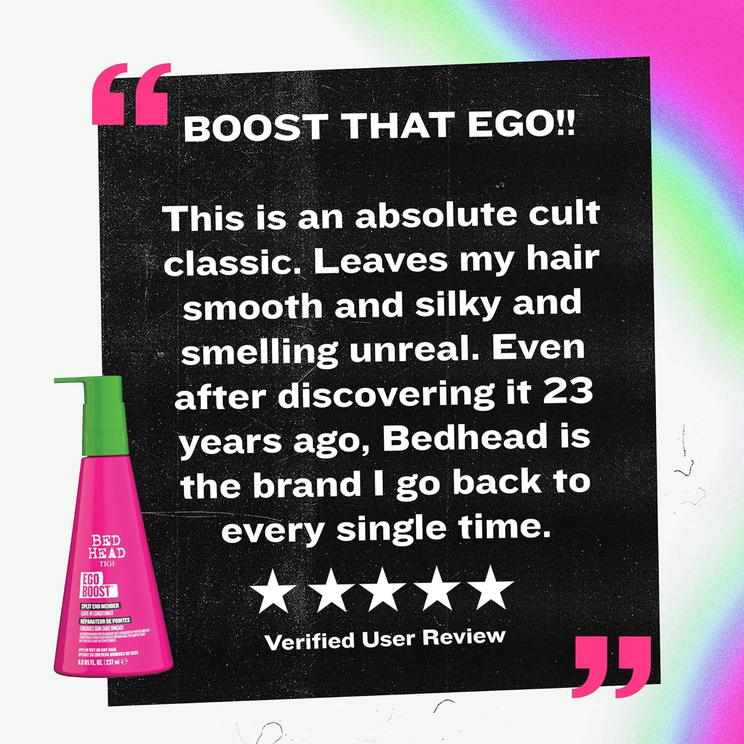 BED HEAD Ego Boost Leave-In Conditioner, 237 Ml image number 6