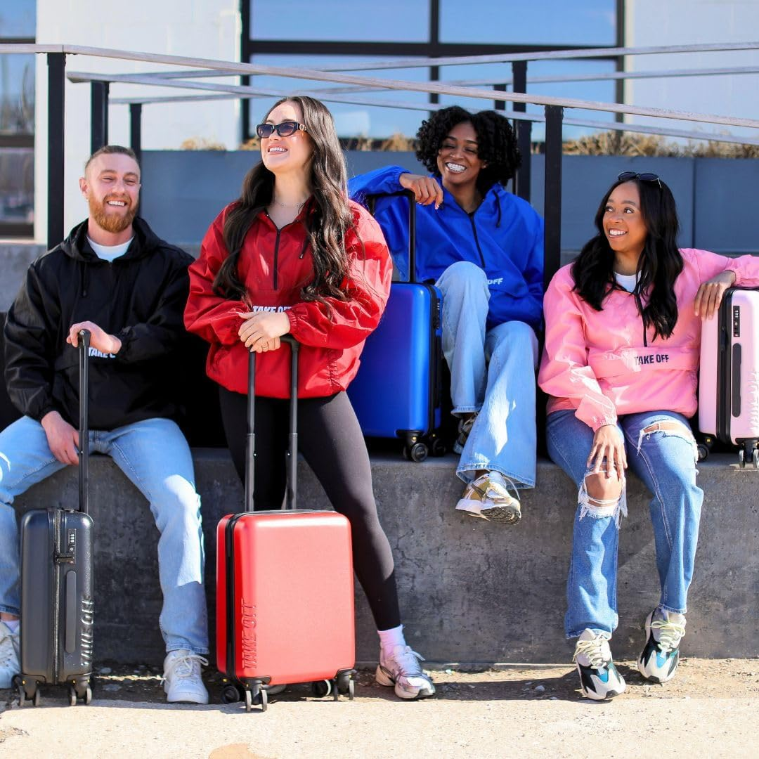 TAKE off Duffle Bag Jacket - Packable, Lightweight Travel Convertible Rain Coat for Travel, Black, Large, Duffle