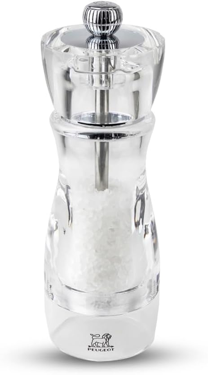 Peugeot Vittel Mills Manual Salt Mill, Clear, 830011