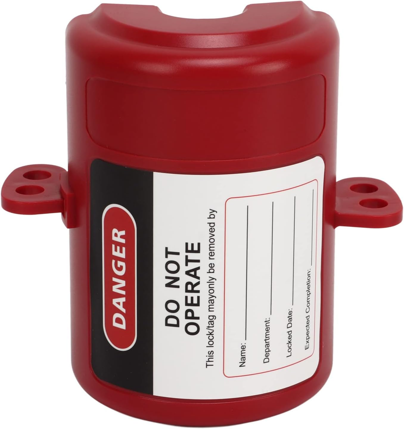 Plug Lockout Device Safe Heatresistant, Universal Electrical Plug Lockout for Industrial Appliances Air Conditioners, Pa Abs Plug Lock, Energy Isolation Safety Device image number 2