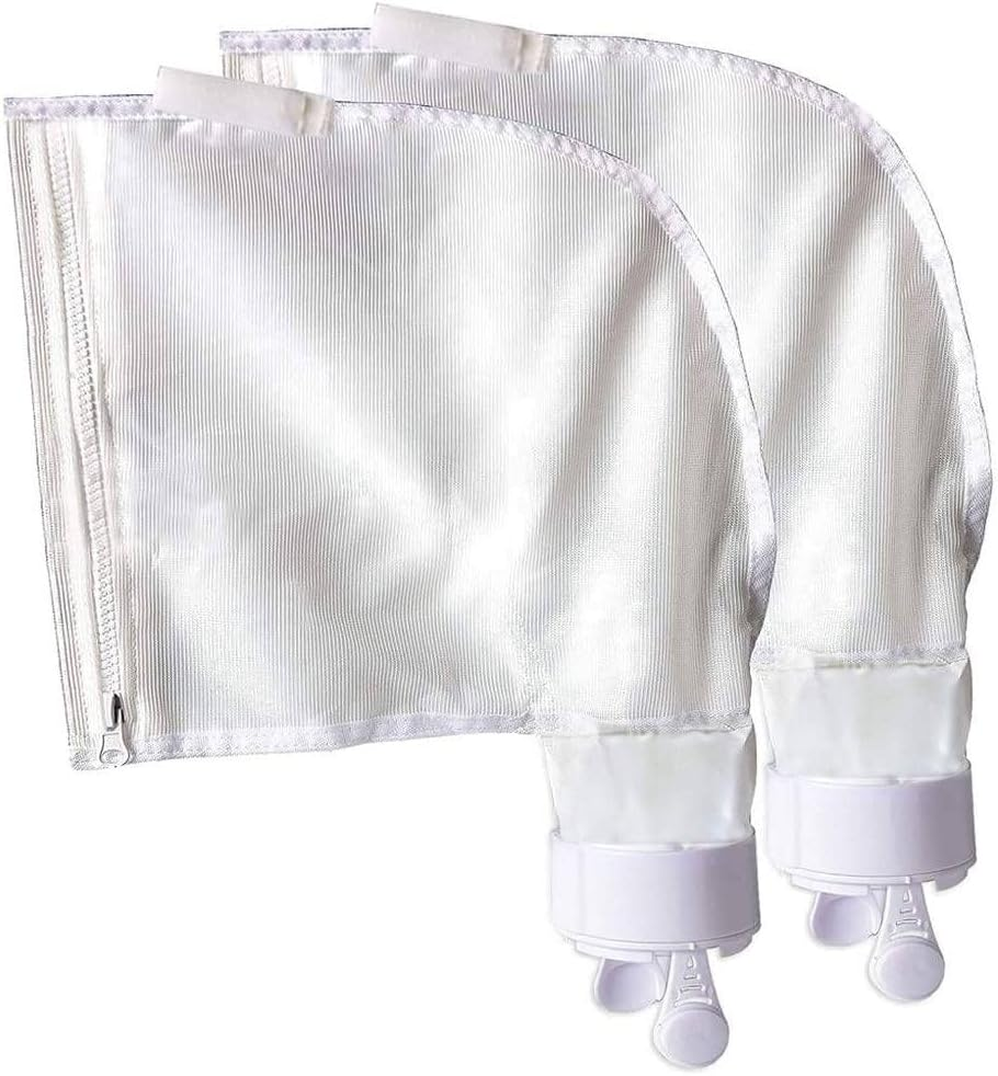 Pool Spa Part Nylon Mesh Pool Cleaner All Purpose Bag Fits Polaris 280, 480 Pool Cleaner Zippered All Purpose K13 K16(2 Pack) image number 2