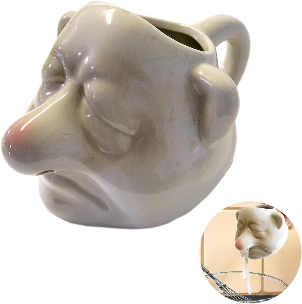 Egg Separator Mini Egg White and Yolk Separator Practical and Simple Ceramic Egg Separator Suitable for Kitchen Baking Small Tools image number 3