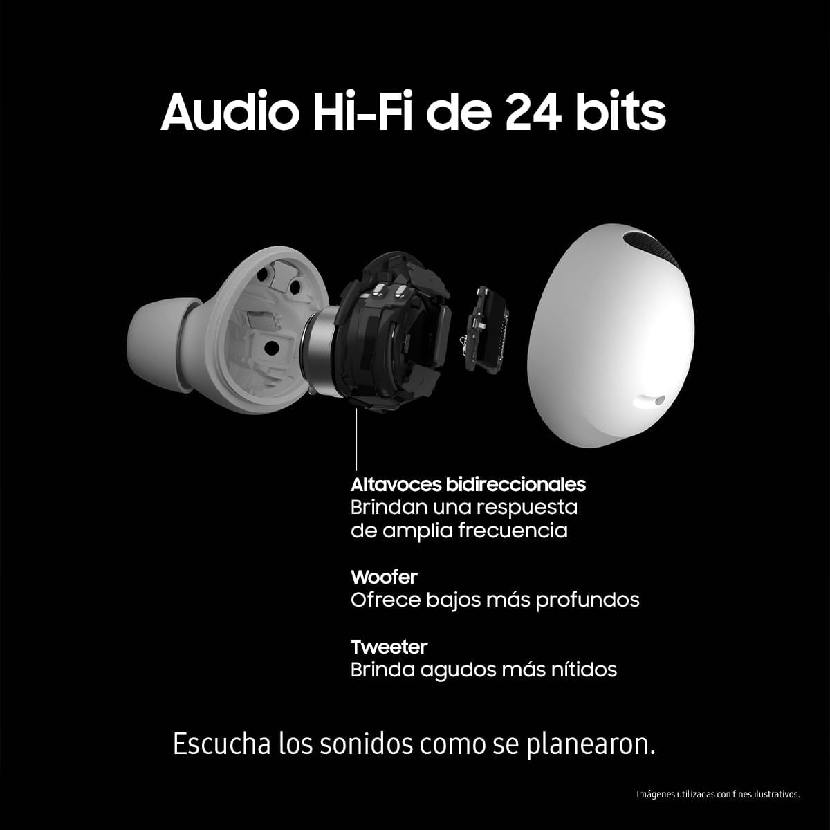 Samsung Galaxy Buds2 Pro Graphite Headphones (Import Version) image number 2