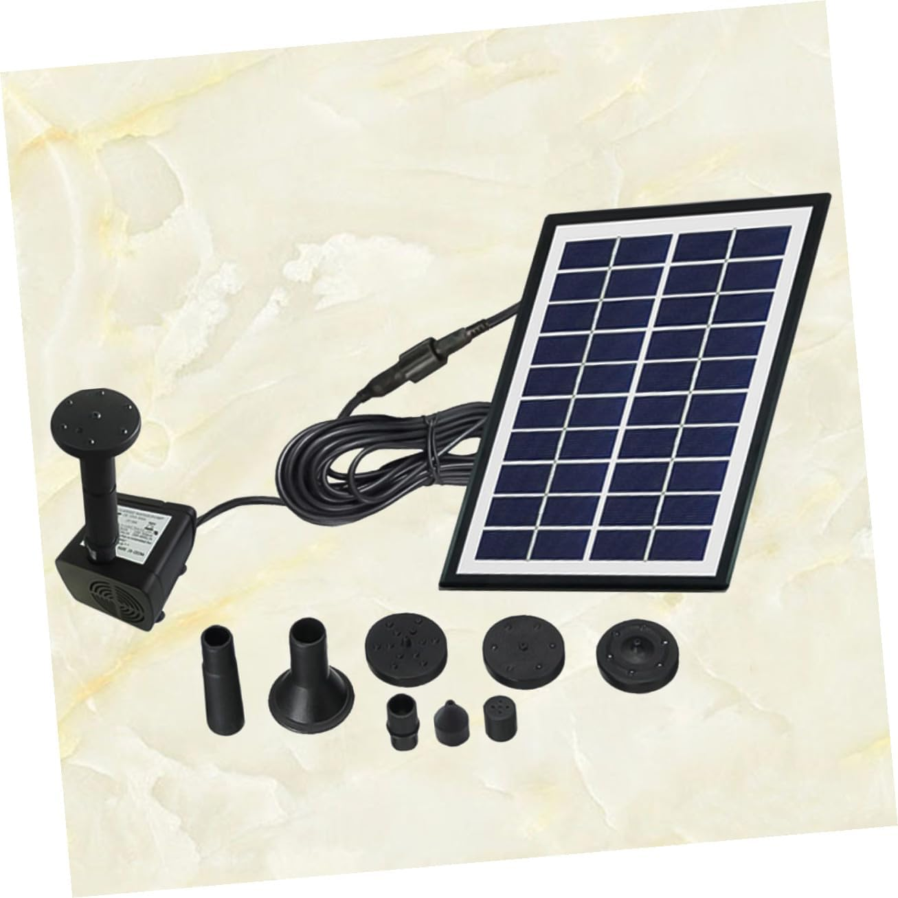 Bestonzon Solar Floating Fountain Pump Solar Powered Aerator for Garden Fish Tank Outdoor Water Circulation Oxygenation Decorative Pool Feature image number 5