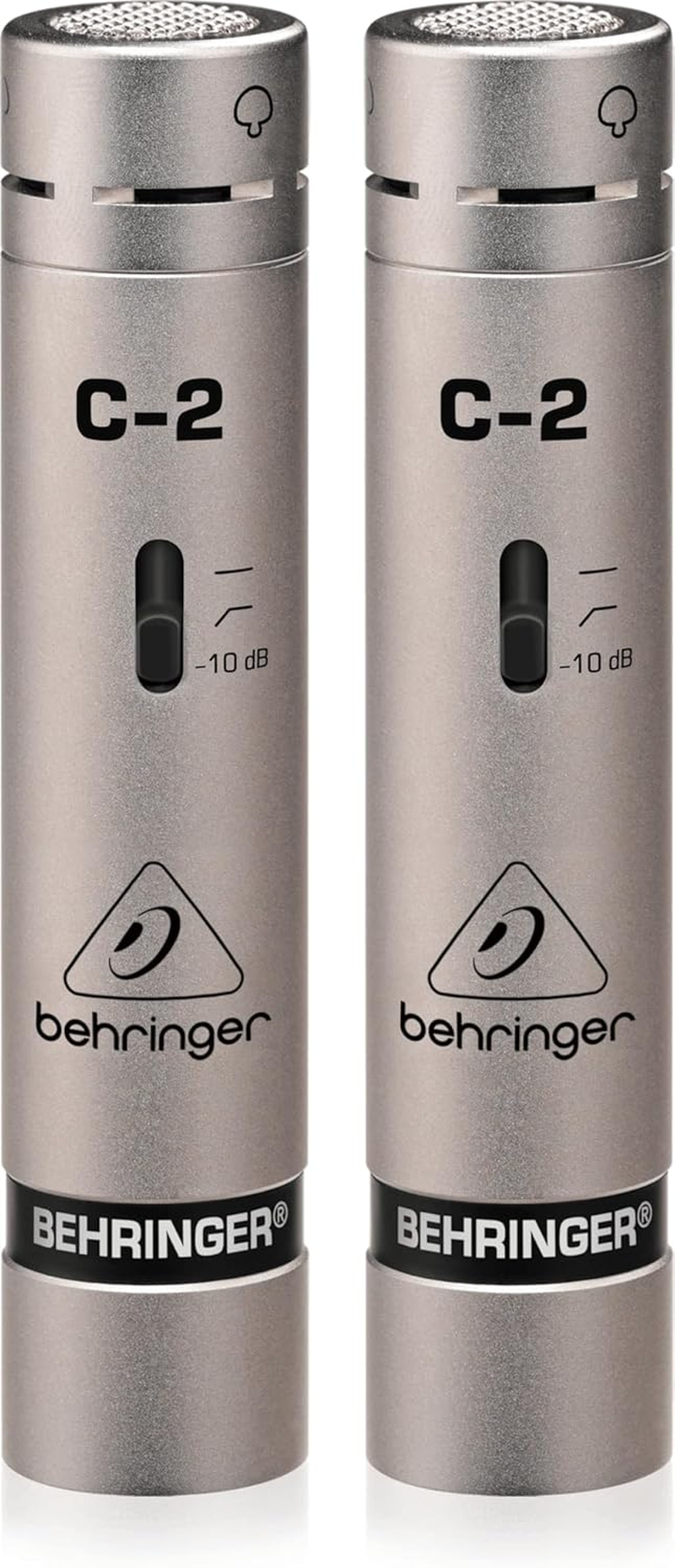 Behringer B-2PRO Large Dual-Diaphragm Studio Condenser Microphone, Silver