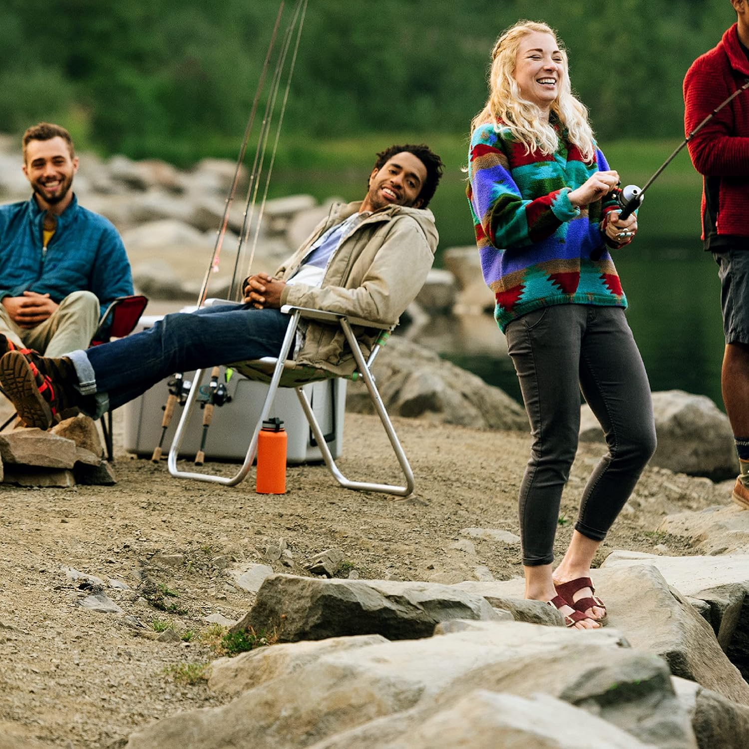 Zebco Roam Spinning Fishing Reel, Size 30 Reel, Changeable Right or Left-Hand Retrieve, Pre-Spooled with 10-Pound Zebco Fishing Line