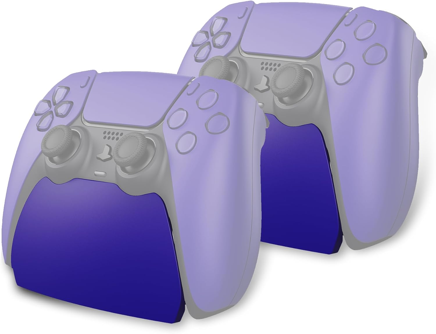 Playvital under Desk Controller Stand for PS5/4 - Mount, Organizer & Display - Black