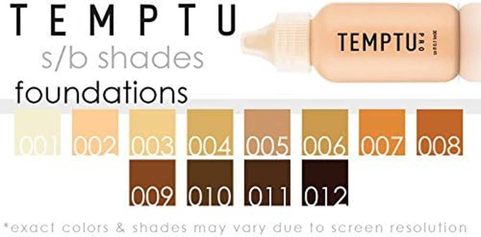 Temptu S/B Best-Selling Basics Set, 10 Ct.