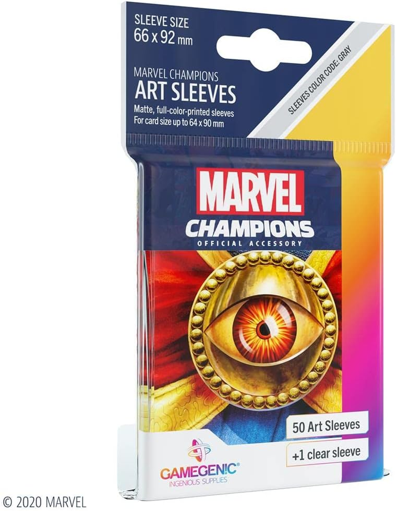 Gamegenic Asmodee North America Doctor Strange Marvel Champions Art Sleeves image number 6