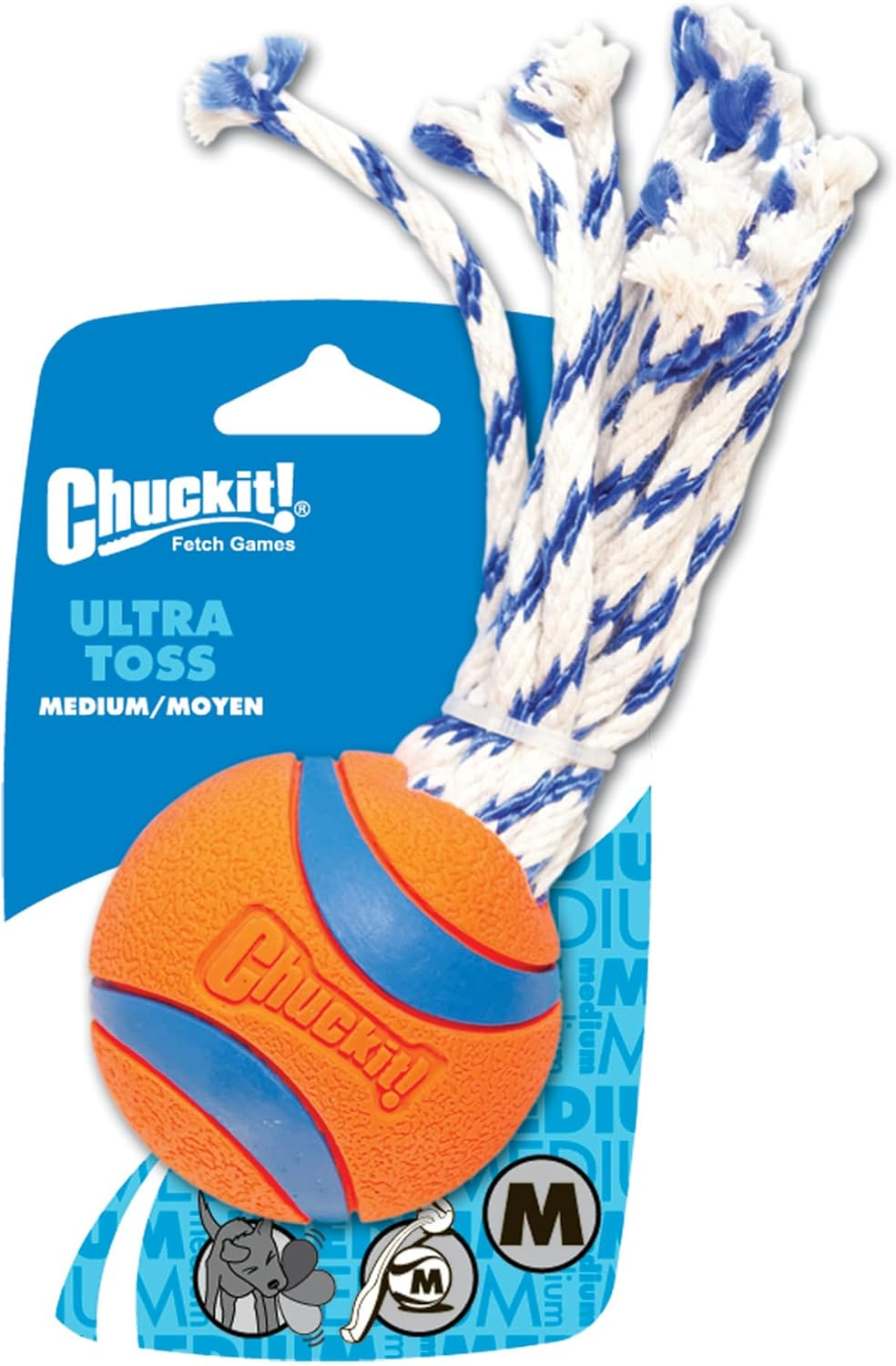 Chuckit! Ultra Toss Dog Toy, Medium Indoor and Outdoor Dog Toy for Dogs 20-60 Pounds image number 3