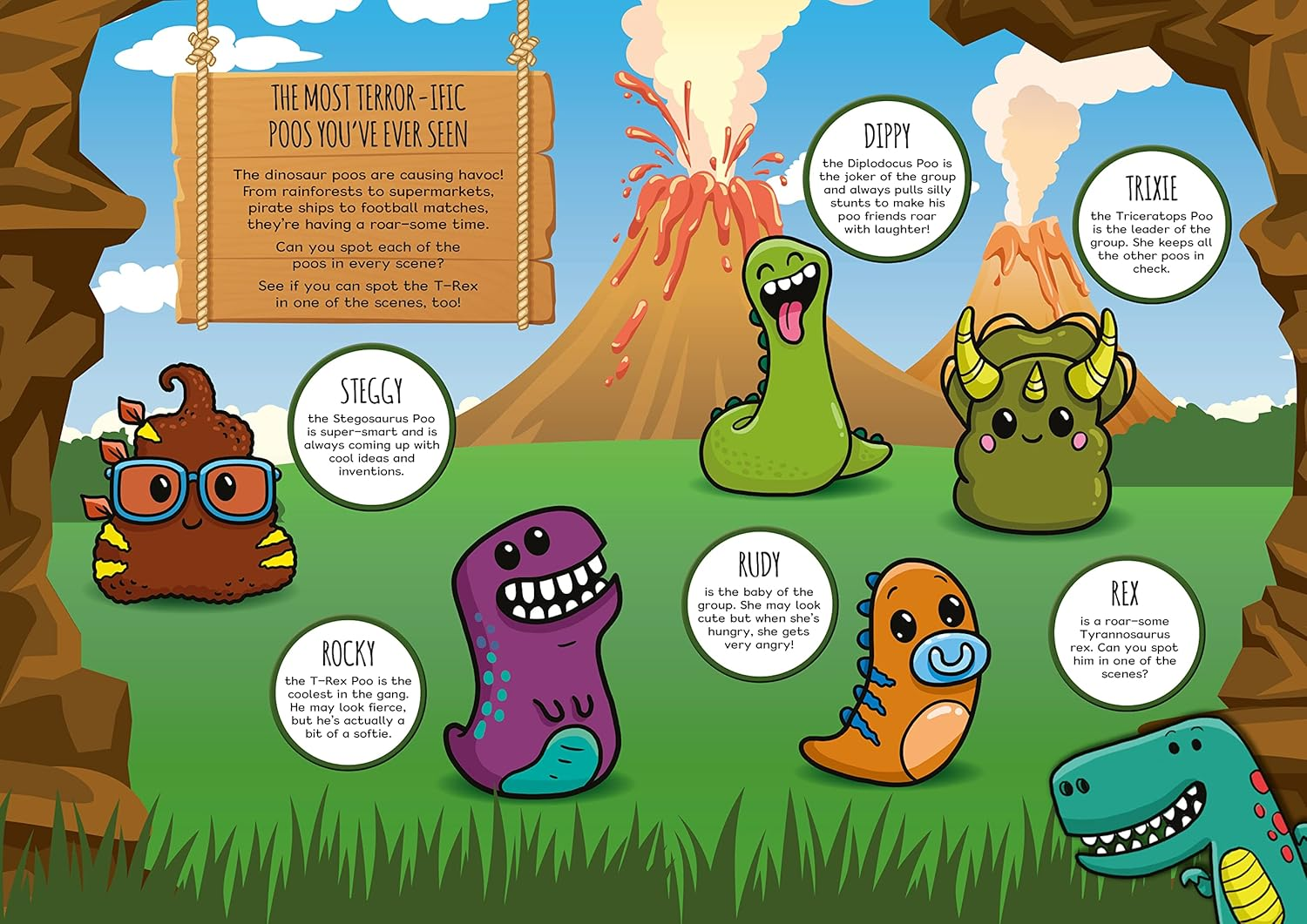 Where'S the Dinosaur Poo? Search and Find image number 1