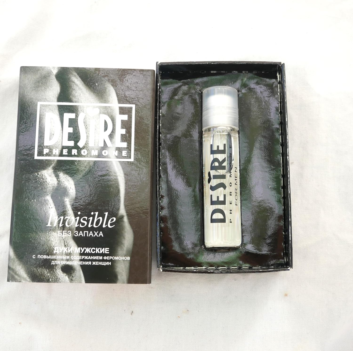 Desire Sex Pheromone Perfume Cologne without Fragance Invisible for Men to Attract Women Long Lasting Fragance-Free Perfume with Sensual Pheromones 5Ml