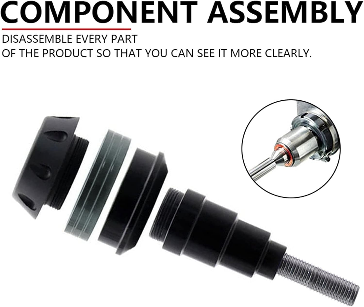 Motorbike Frame Sliders for S┐UZUKI HAYABUSA GSXR1300 2008-2018 Motorcycle Falling Protection Frame Slider POM Aluminium Alloy Accessories (Color : Gold) image number 1