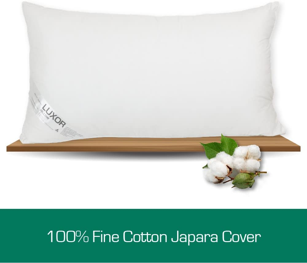 Australian Made Hotel King Size Pillow with 4Cm Wall (Single Pack)