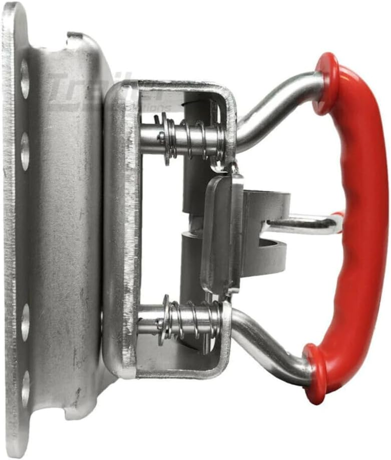 Extra Heavy Duty Swivel Bracket Removable Bolt on Jockey Wheel Stand Trailer image number 3