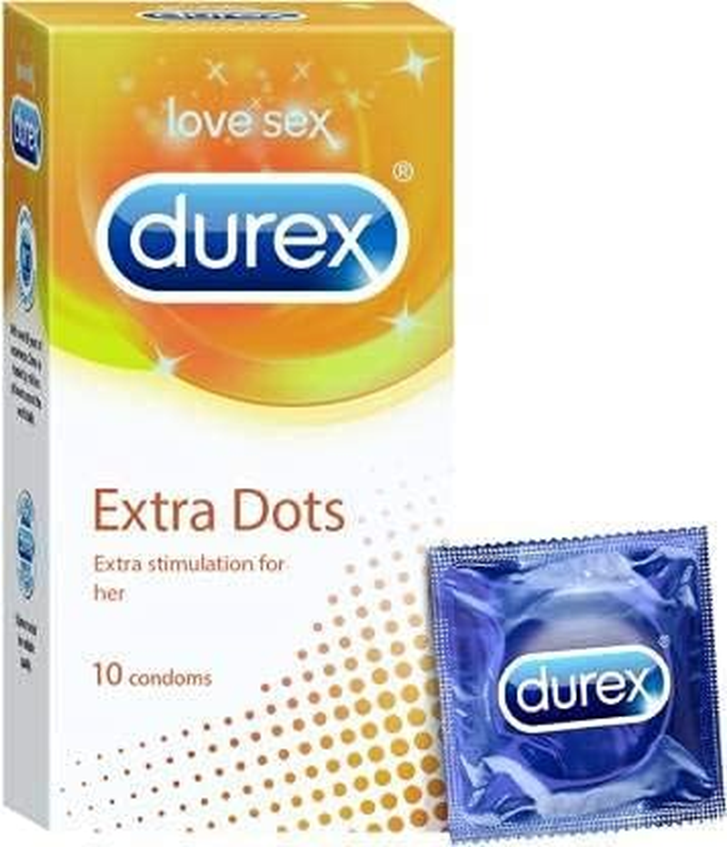 Durex Mutual Climax, Extra Time & Extra Dots Condoms (Pack of 30) image number 2