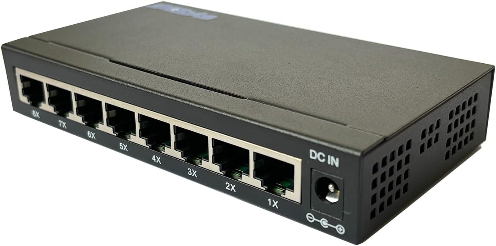 8-Port Gigabit Desktop Ethernet Switch, Unmanaged Network Switch, 8 &times; 10/100/1000Mbps Ports, Auto-Mdi/Mdix, IEEE 802.3X, Plug & Play, No Configuration Required, Metal Case (JM-CN2057-G) image number 6