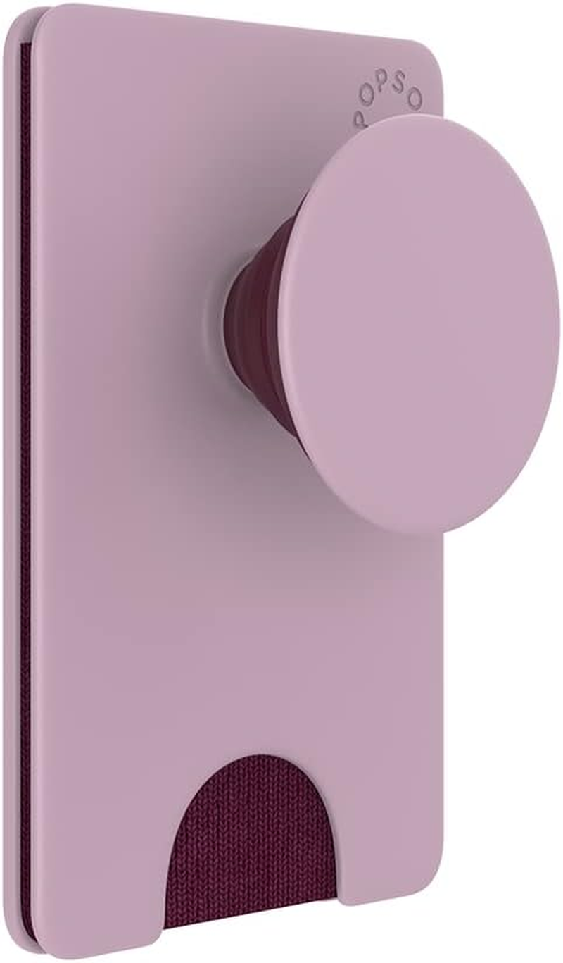 POPSOCKETS Pop Wallet+ Grip Card Holder for Phone & Tablet (Genuine) - Blush Pink image number 3