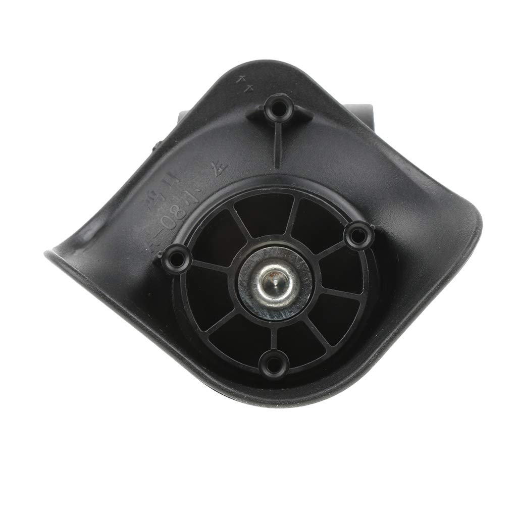 B Baosity 2 Pieces Suitcase Luggage Wheels Replacement Swivel Mute Casters for Trolley Black image number 5