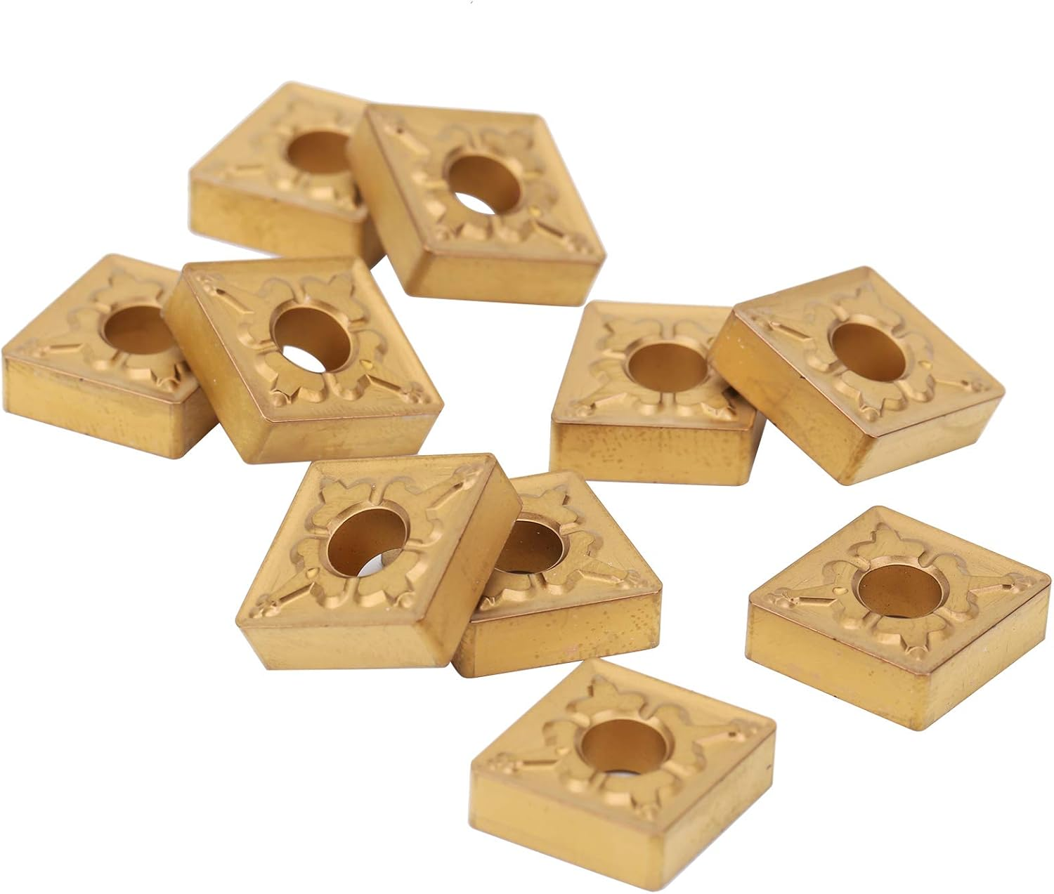 CNC Lathe Turning Insert Solid Carbide Blade CNMG120408‑TM LF9018 Metal Cutting Tool Kit [Precise Machining Performance for Steel Alloy] image number 2