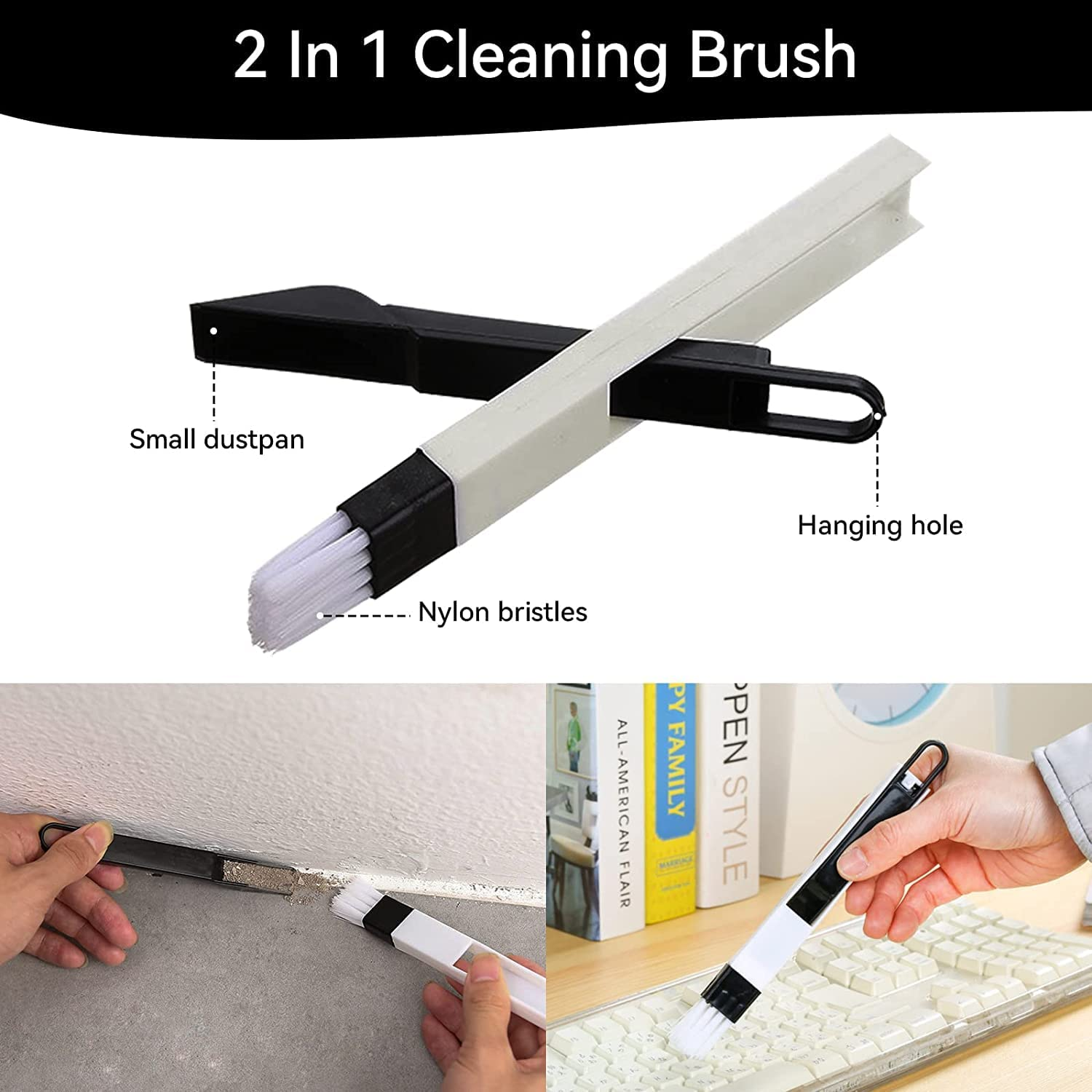 Keyboard Cleaner Kit, Laptop Computer Mechanical Keyboard Cleaning Kit,Anti-Static Brush,Small Cleaning Brush, Cleaning Kit Compatible Laptop/Pc/Computer/Keyboard/Laptop/Camera/Phone/Earbud image number 3