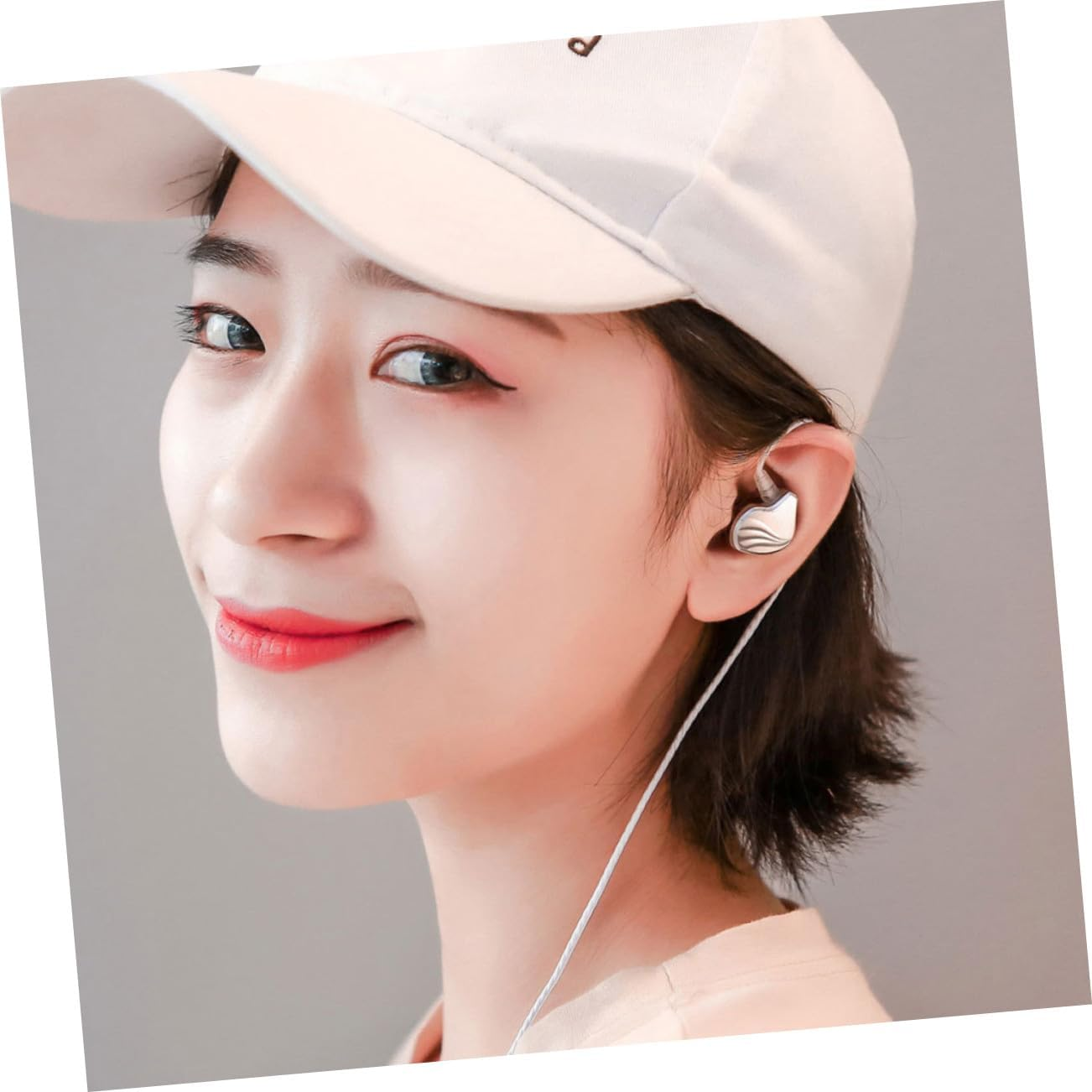 ASAKKURA Plug In-Ear Headphones Wired Earphones with Deep Bass High Fidelity Sound Noise-Isolating Earbuds Compatible with Smartphones Tablets image number 5