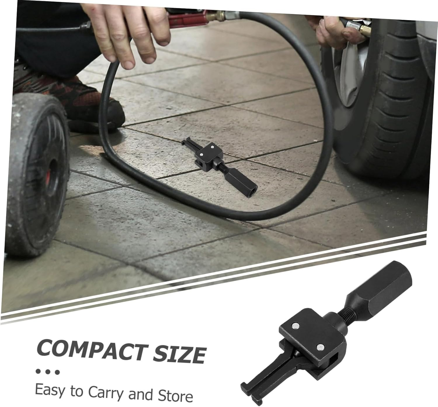 GETAJGHSD Guide Bearing Removal Tool Slide Hammer Bearing Puller for Automotive Mechanical Maintenance and Threaded Rod for Motorcycle Wheel image number 1