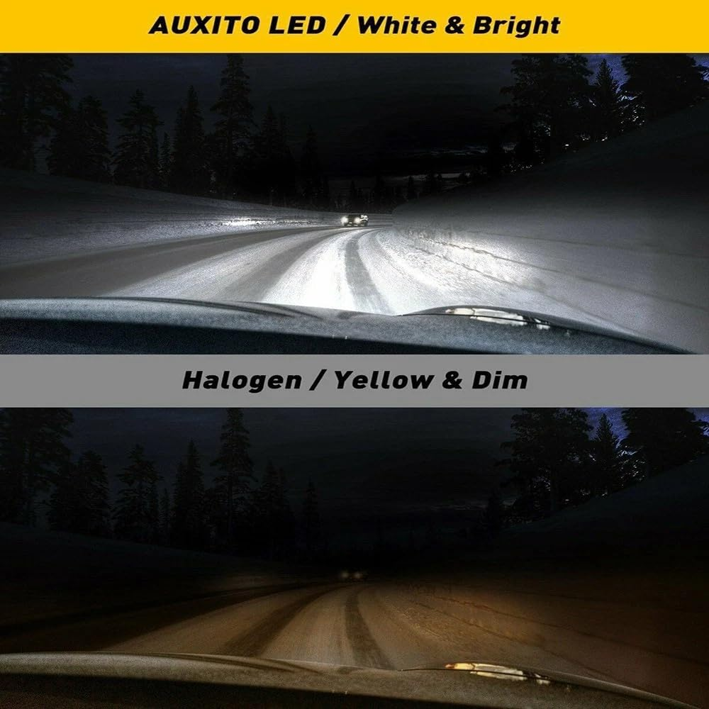TAVICE H8/H9/H11 LED Headlight Bulbs Kit (2PCS) &ndash; 6000K Bright White Hi/Lo Beam Car Headlights, Plug & Play Conversion, Long Lifespan, Energy Efficient | Ultra Bright image number 3