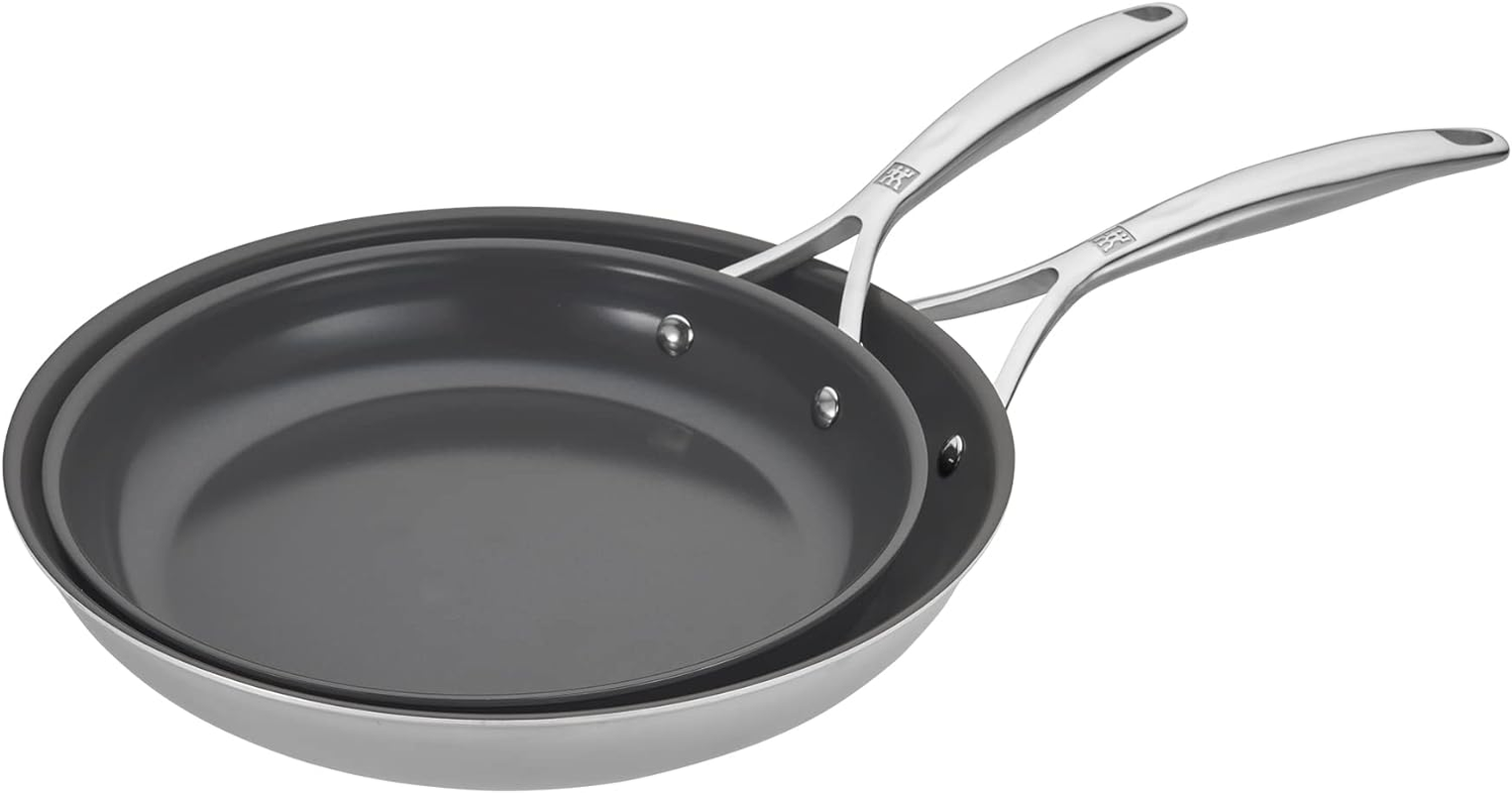 ZWILLING Spirit Energy + 8-Inch Stainless Steel Ceramic Nonstick Fry Pan image number 2