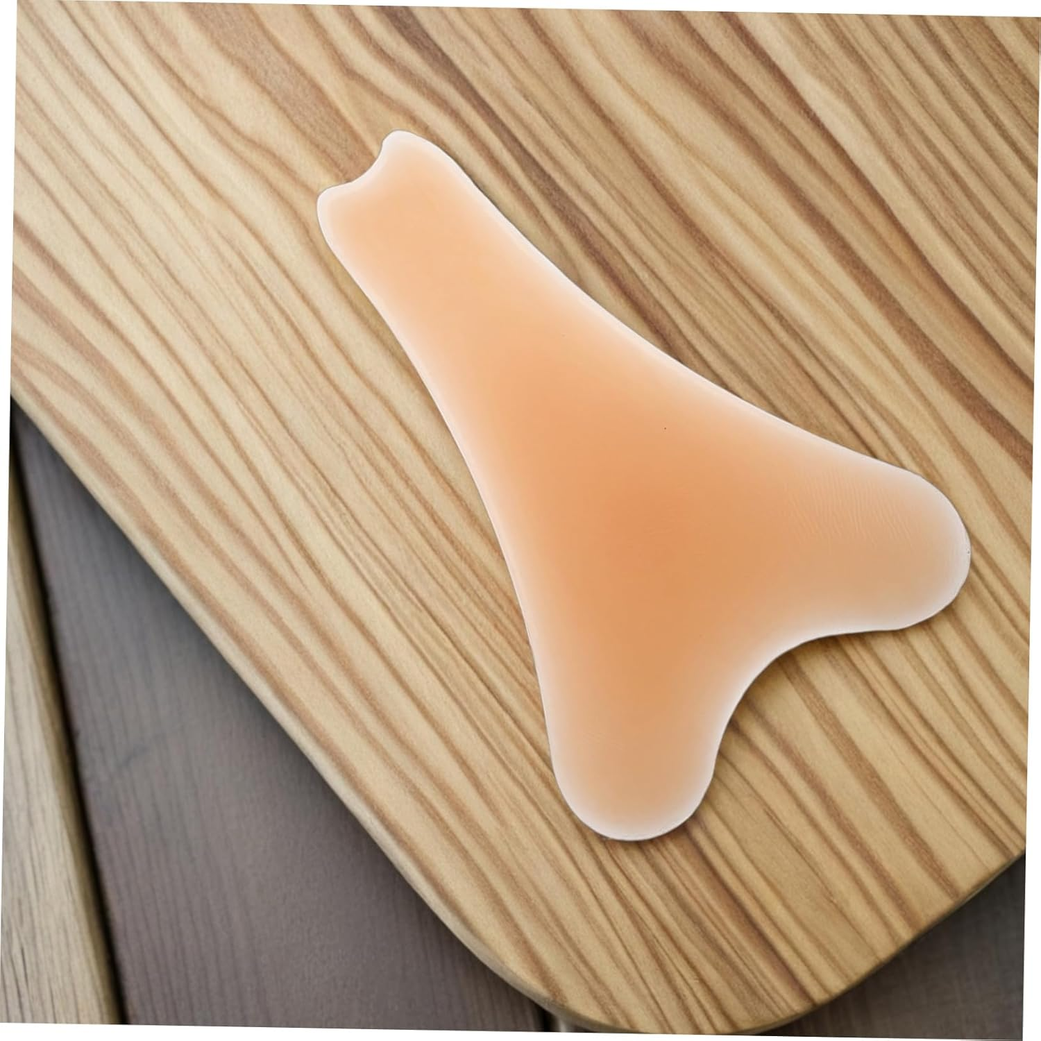 WRITWAA Silicone Underarm Sweat Absorbing Patches Swimming Privacy Sticker Discreet Protection for Swimwear Beige image number 3
