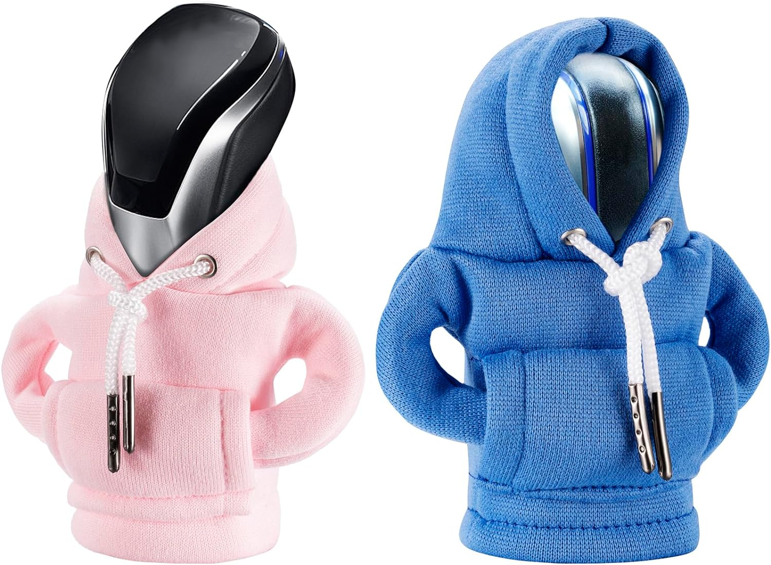 Gear Shift Hoodie, Gear Shift Cover, Universal Car Shift Knob Hoodie, Mini Hoodie for Car Shifter, Automotive Interior Cute Gadgets, Car Accessories and Decorations