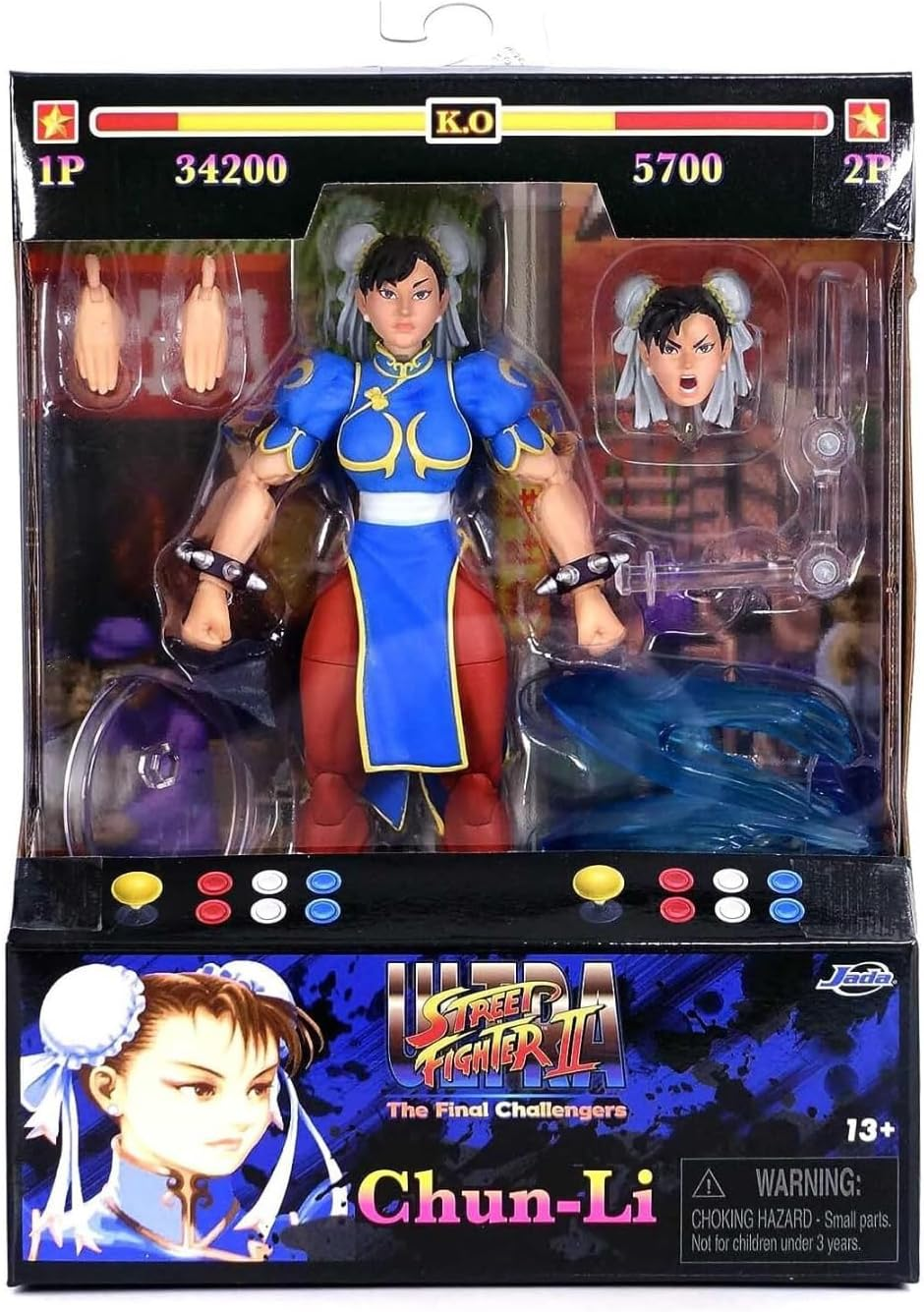 Street Fighter Chun-Li 6" Action Figure