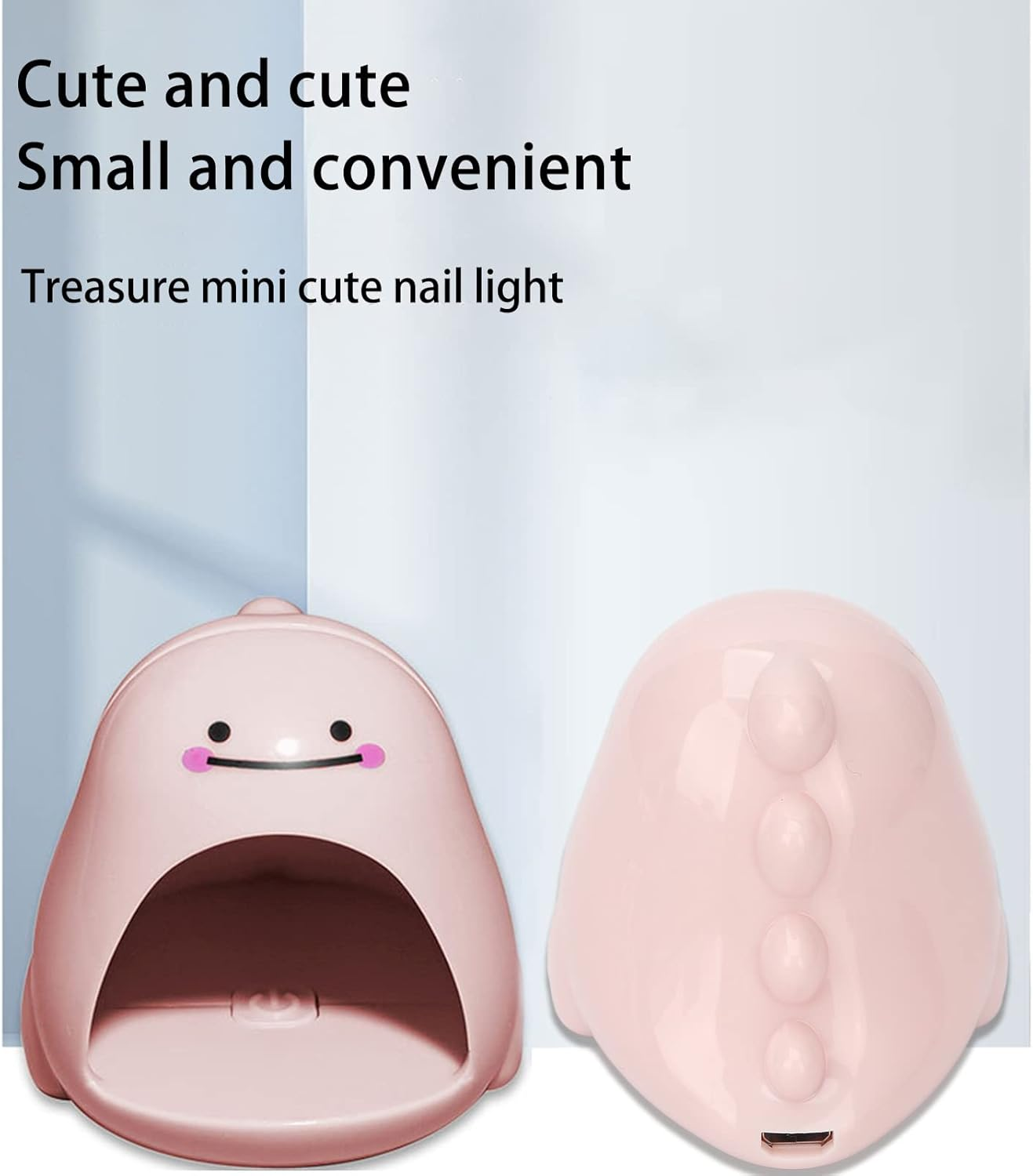 Gel Nail Light, UV LED Lamp for Artist 4Pcs Lamp Chips for Home Professional (Pink) image number 4