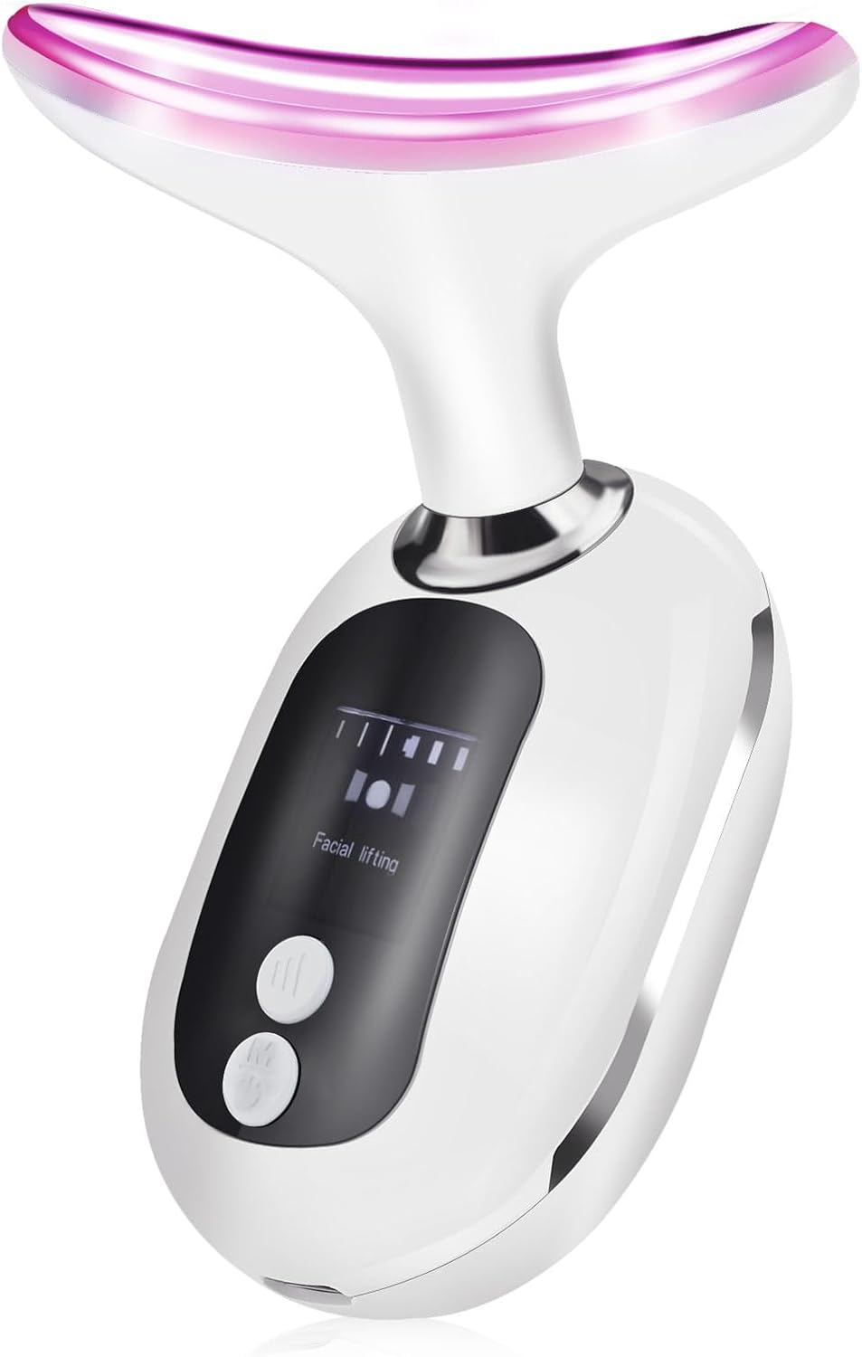 Neck Face Massager, 3 Lights Modes Face Lifting Device, Portable Neck Firming Device, Suitable for Both Men and Women to Use at Home image number 6