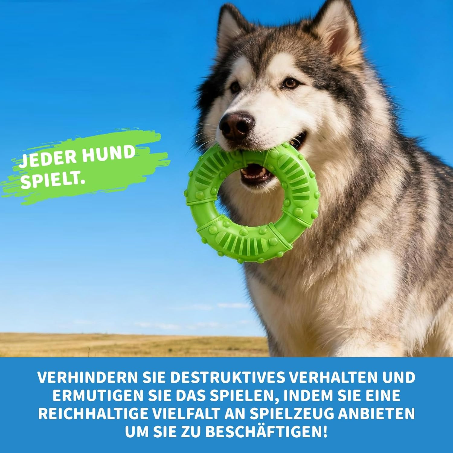 AHEJIOO Chew Toy Dog Indestructible, Dog Toy Indestructible image number 1