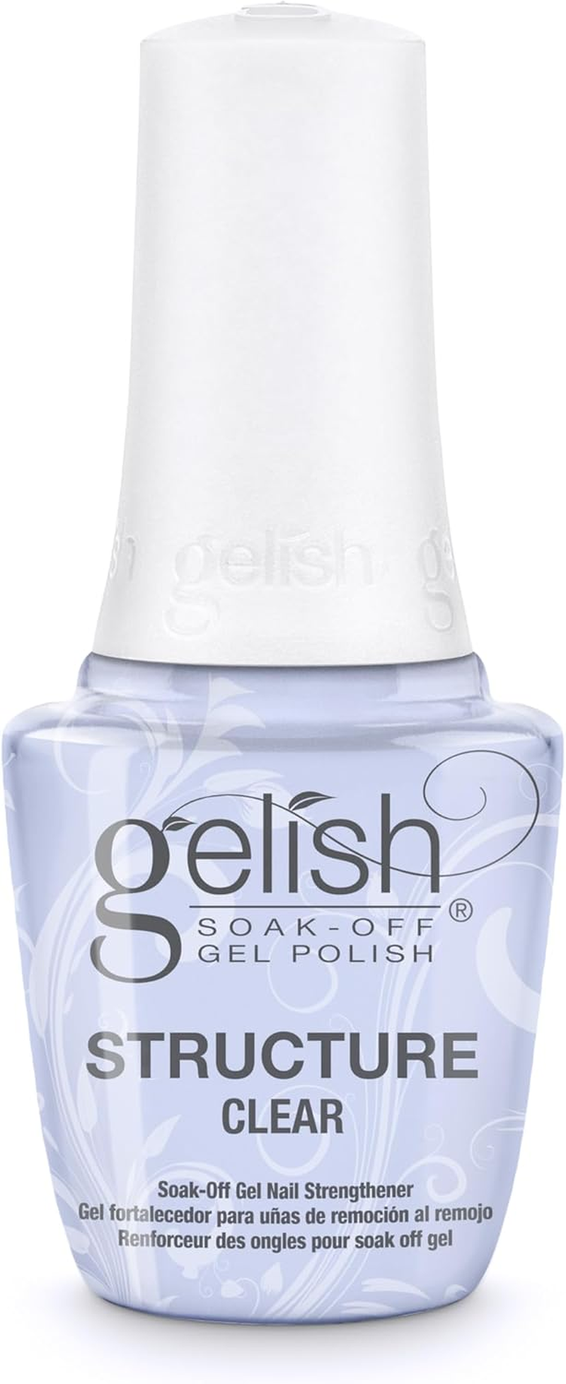 Gelish Professional Structure Brush on Builder Gel Nail Strengthener, Clear, 15 Ml image number 4