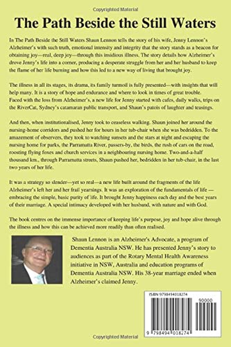 The Path beside the Still Waters: Finding Hope, Joy and Spiritual Strength in Alzheimer'S