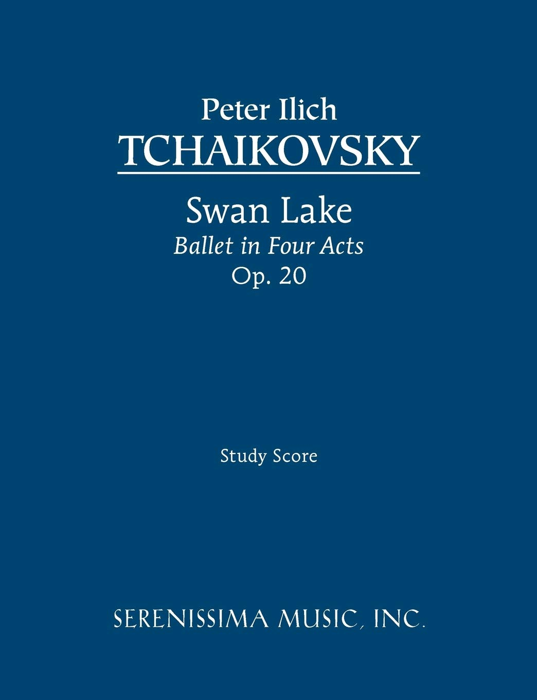 Swan Lake, Ballet in Four Acts, Op.20: Study Score image number 1