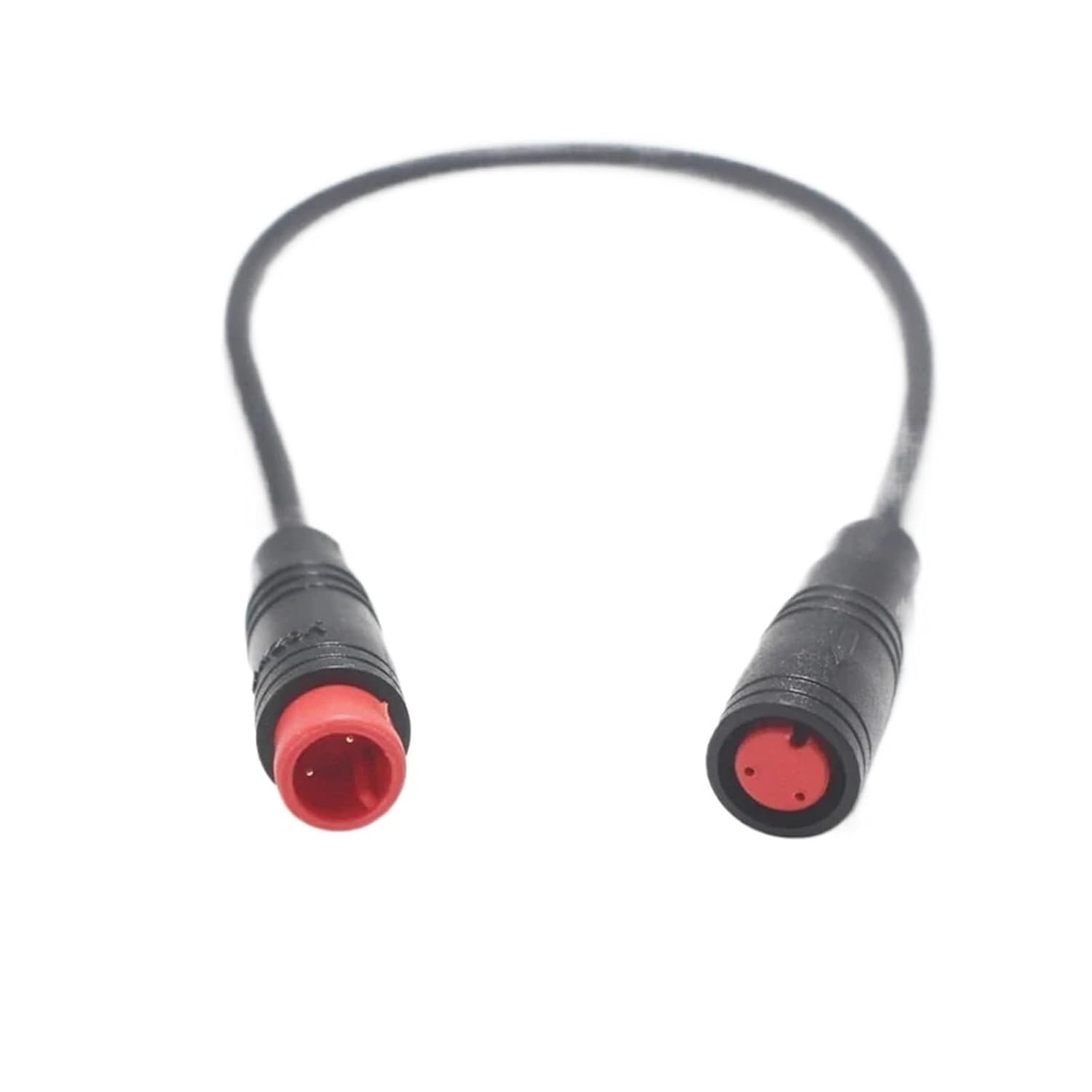 1Pcs M8 20CM 2 3 4 5 6 Pin Electric Bicycle Butt Joint Cable Waterproof for Ebike Display Female Male Optional Connector(Male to Male-1Pcs 20Cm,6P)