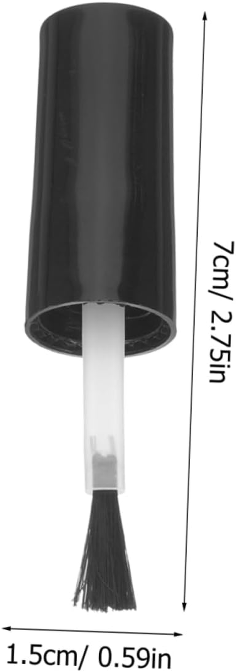 DINHEAROM 25Pcs Replacement Nail Polish Brush for Gel Polish Detailed Brush Head for Smooth Application Versatile Use for Manicure Nail Art for Salon DIY at Home image number 4