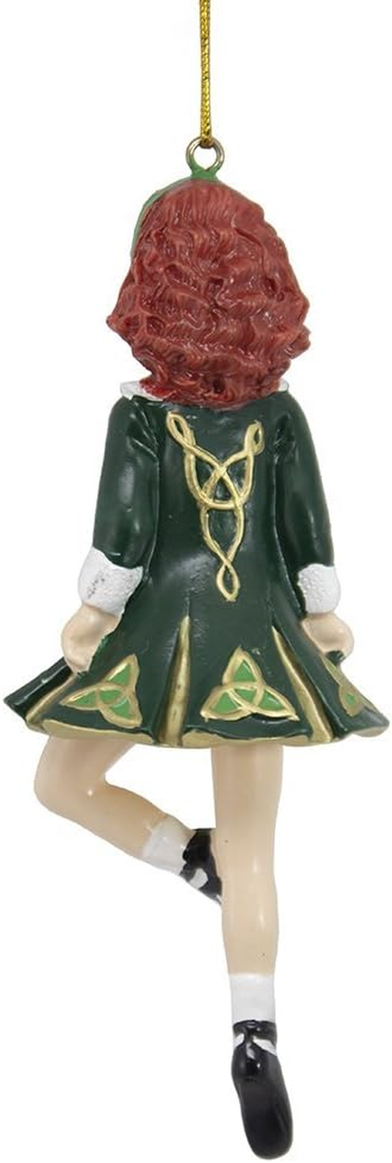Kurt Adler 6-Inch Resin Step Irish Dancer Ornament for Christmas