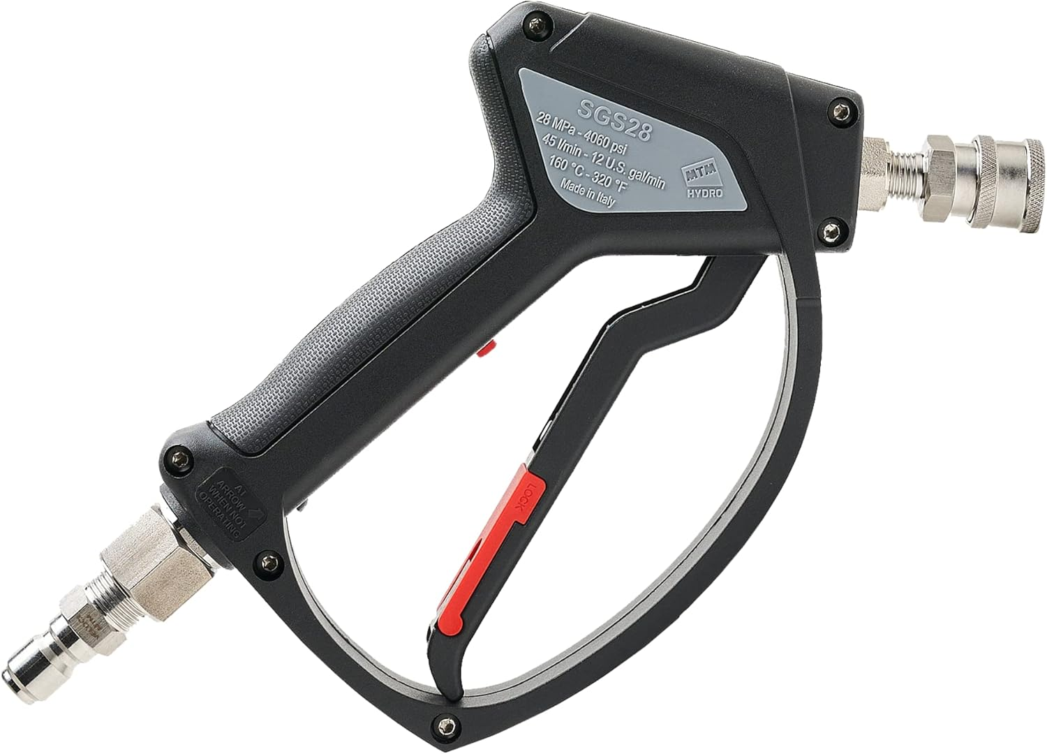 MTM Hydro SGS28 Spray Gun with Stainless Qc'S Installed image number 5