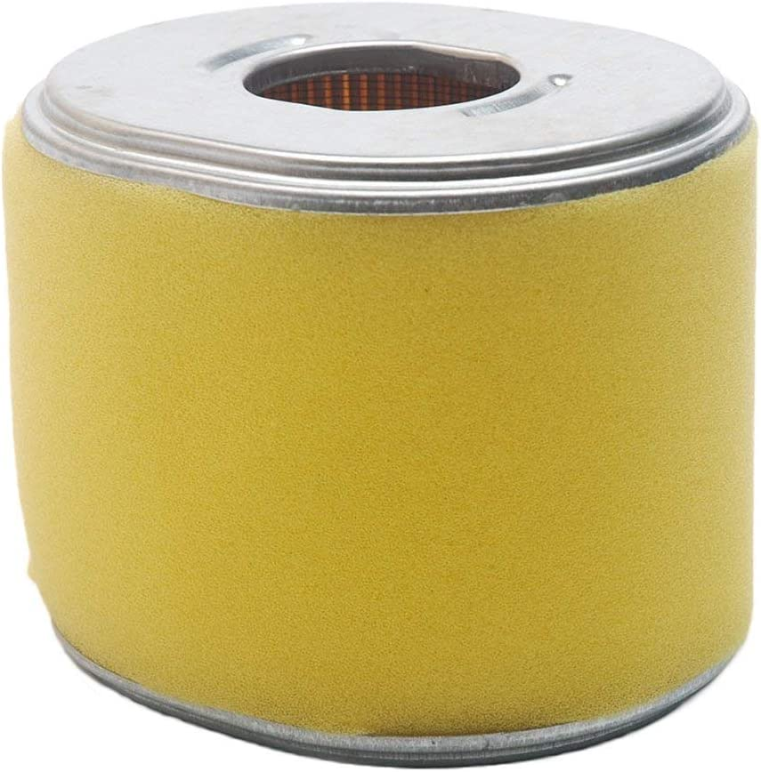 HIFROM Pack of 2 Set Air Filter with Spark Plug Replacement for Honda GX340 GX390 11HP 13HP Engines Lawnmowers Replace 17210-ZE3-505 17210-ZE3-010 image number 5