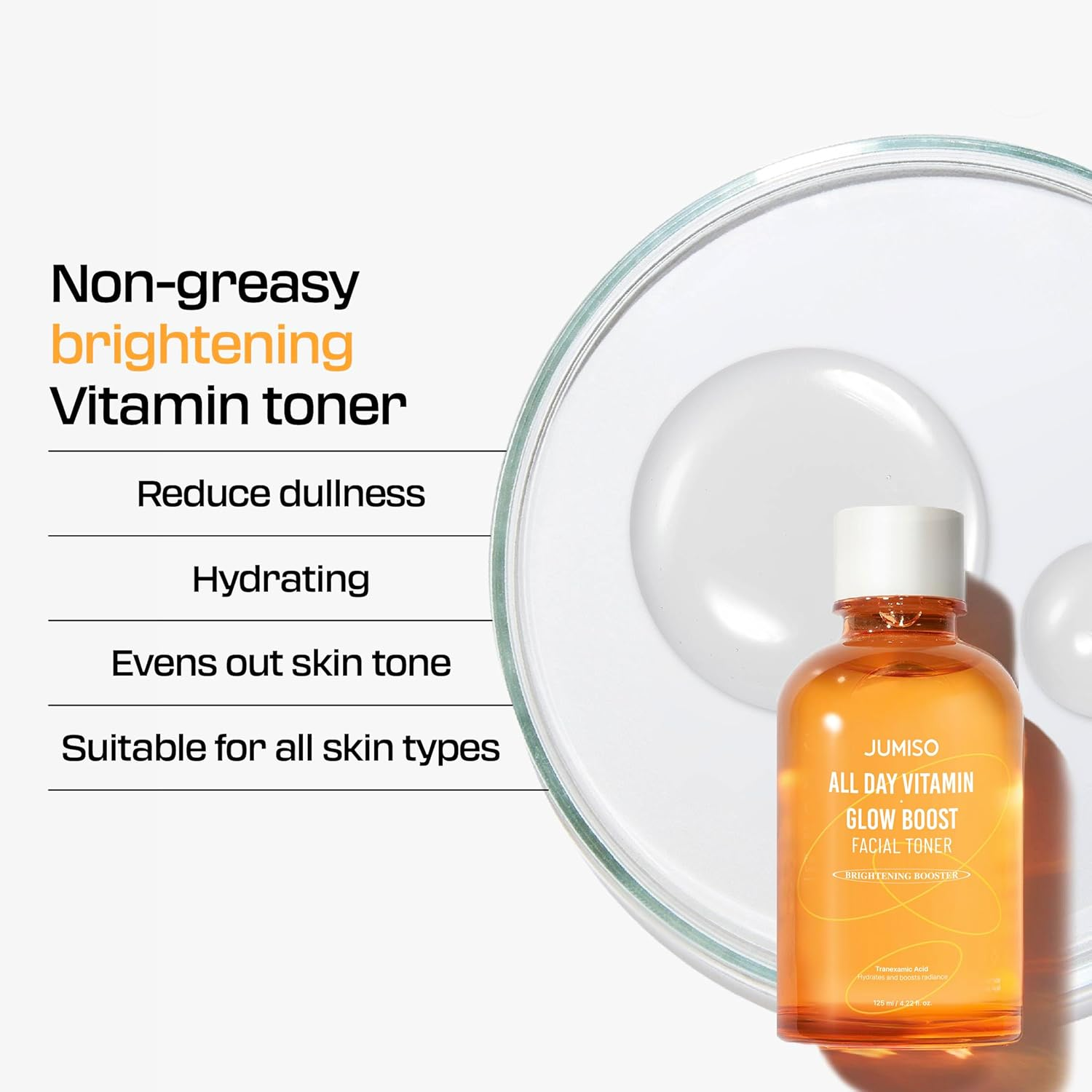 Jumiso All Day Vitamin Glow Boost Facial Toner 125 Ml image number 1