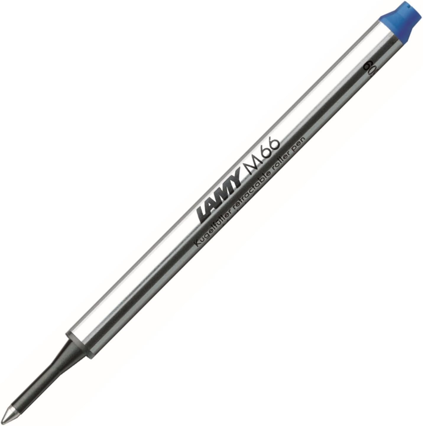 LAMY M 66 Refill 821 - Metal Rollerball Pen Refill in Blue for Lamy Rollerball Pen without Cap - Line Width M
